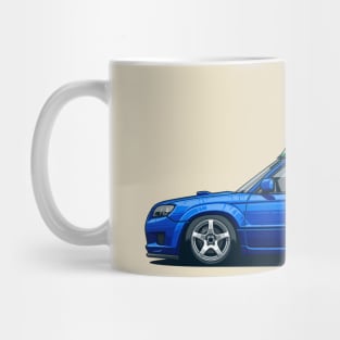 Subie Forester Xmas Mug